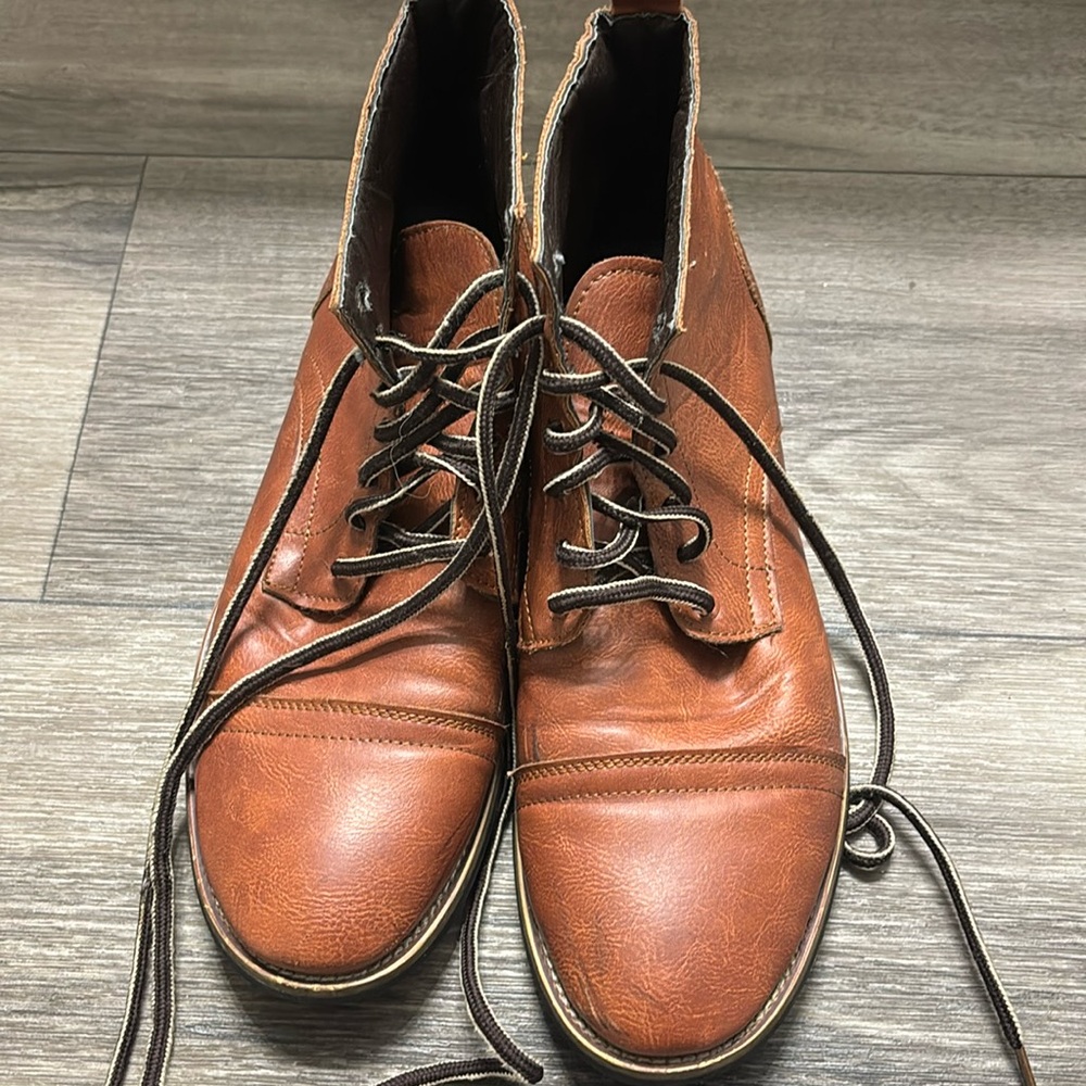 No brand, tan boots